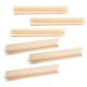 thumbnail image 2 of DIY Wooden Domino Trays 6pcs Decorative Domino Holders Mexican Train Trays Tiles Aesthetic Dominoes Rack for Crafts Letter Domino Racks, 2 of 3
