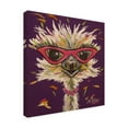 thumbnail image 2 of Hippie Hound Studios 'Ostrich Gladys' Canvas Art, 2 of 3