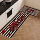thumbnail image 4 of Juego de Dos Tapetes de Cocina para El Día de San Valentín. Alfombra para El Hogar, Dormitorio, Entrada, Baño., 4 of 6