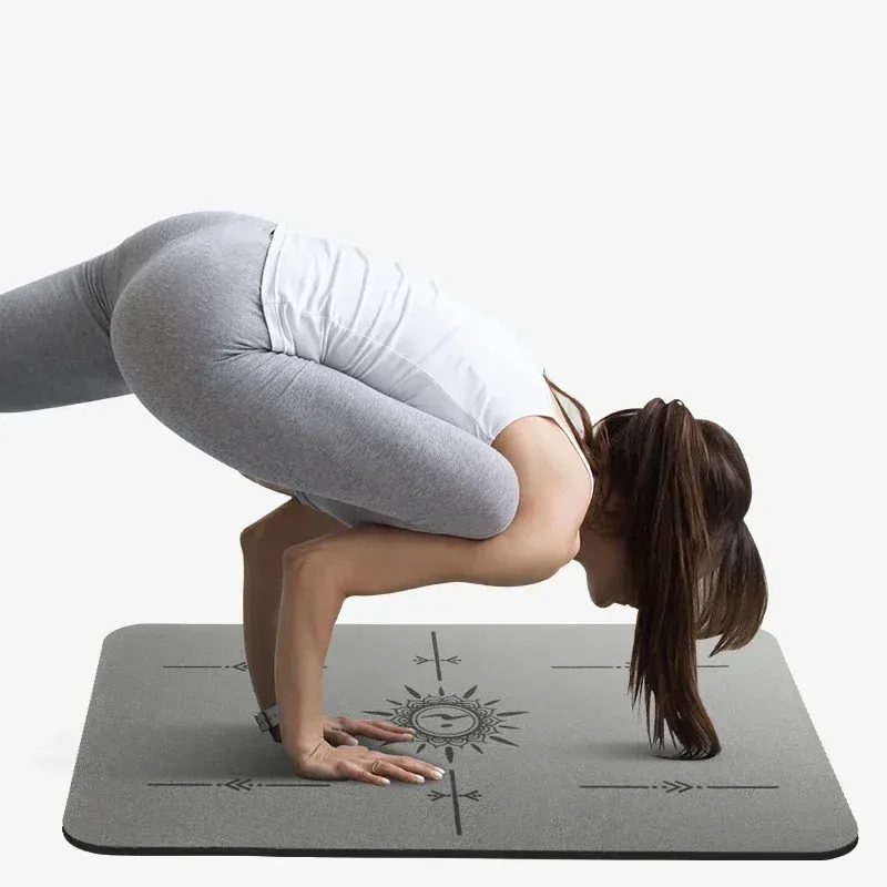 40 X 60CM Yoga Mat Anti-slip PU Rubber Mini Yoga Pad Flat Support Inverted Balance Knee Pad Fitness Pad Yoga Mats Thickness 5mm
