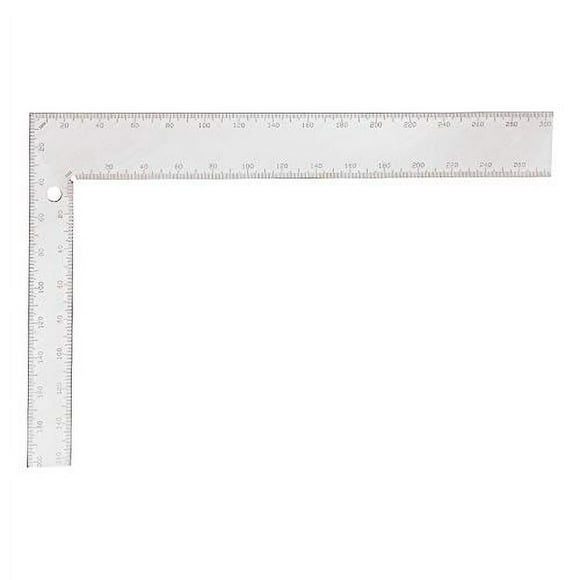 Empire Level 100IM Steel Carpenter Square with Inch and Metric Graduations, 8-Inch by 12-Inch