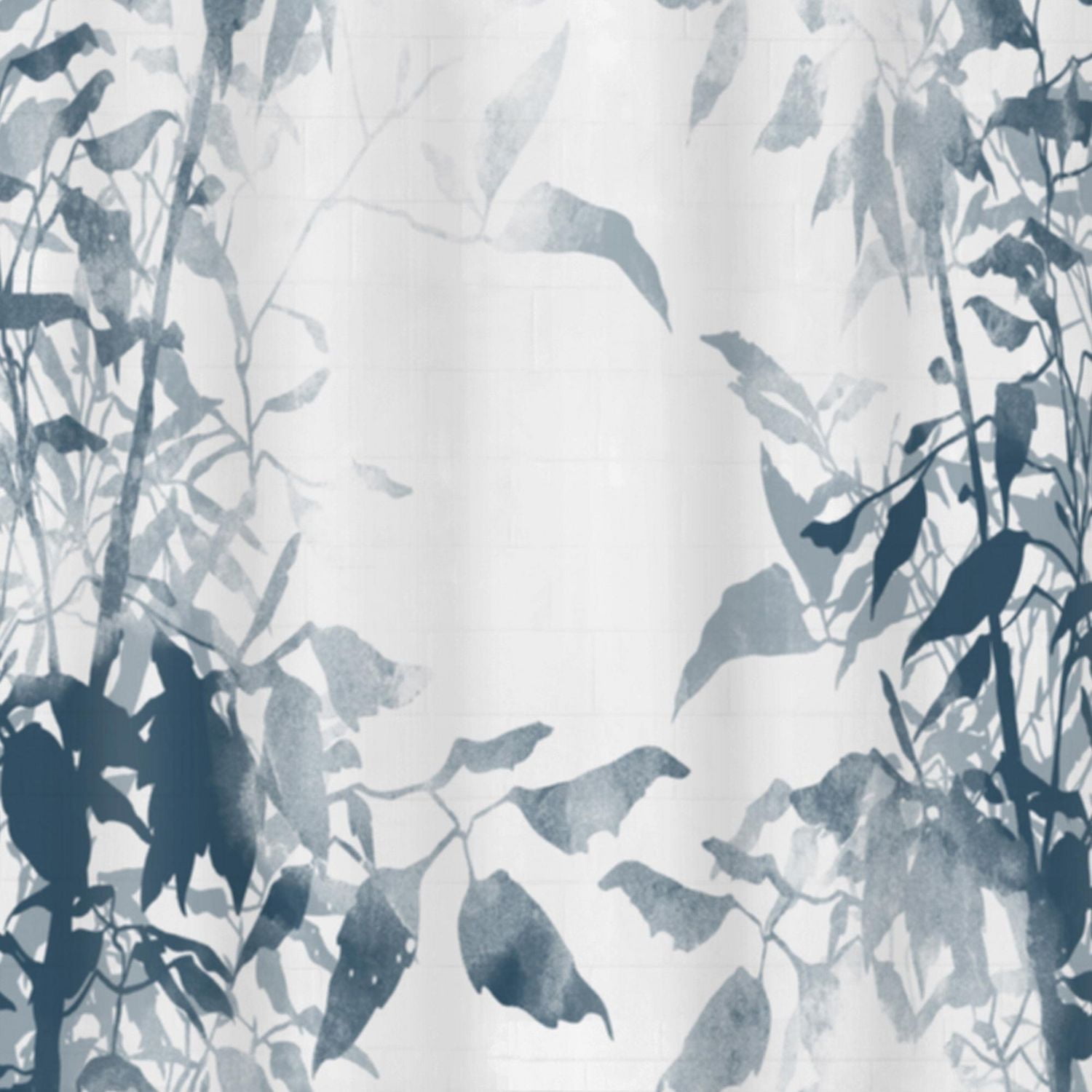 Mainstays Sun Print Medium Weight PEVA Shower Curtain, 70 Inches by 72 Inches, Blue, Sun Print PEVA Shower Curtain