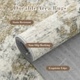 thumbnail image 7 of SIXHOME 6'x9' Area Rugs for Living Room Modern Abstract Area Rugs Machine Washable Rugs Soft Neutral Carpet Rugs for Bedroom Dining Room Office Aesthetic Home Decor Non Slip Rug Brown, 7 of 7