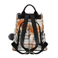 thumbnail image 2 of FORMRS Women's Travel Backpack Purse Anti-Theft Hidden Pockets Casual Shoulder Bag, Plaid Floral, 2 of 7