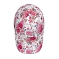 thumbnail image 6 of Wukai Peonies And Roses Baseball Cap: Comfortable, Stylish, and Adjustable Hat for Sports, Daily Wear, and Outdoor Activities-One Size, 6 of 7