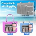 thumbnail image 3 of Oudizz Universal Storage Mesh Accessories for Bogg Bag, Grey, 3 of 7