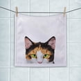 thumbnail image 5 of WIRESTER 2pcs Living Fashions Kitchen Towels for Washing Dishes for Bath Kitchen Hand Towel, Drying Dishes Kitchen Wash - Animal Calico Kitten Cat & Bi-Color White Orange Tabby Kitten Cat, 5 of 6