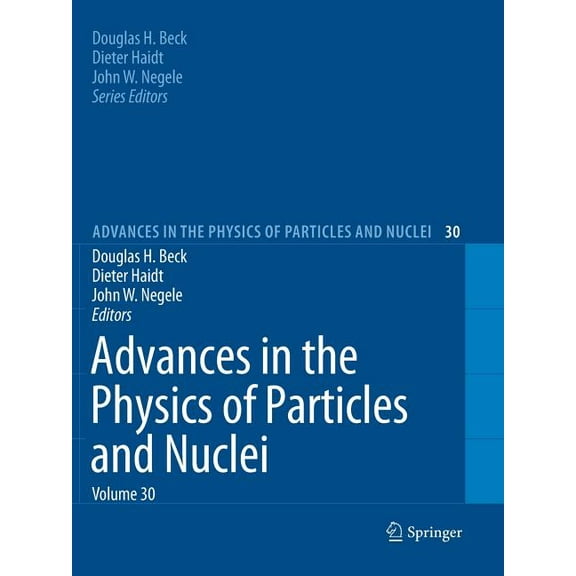 Advances in the Physics of Particles and Advances in the Physics of Particles and Nuclei, Volume 30, Book 30, (Paperback)