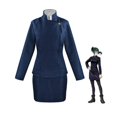 thumbnail image 3 of Disfraz de cosplay, top de cosplay de personaje de anime + falda + cintura Zenin Maki abrigo tops falda trajes cosplay tops falda cintura bolsos conjuntos máxima confiabilidad, 3 of 5