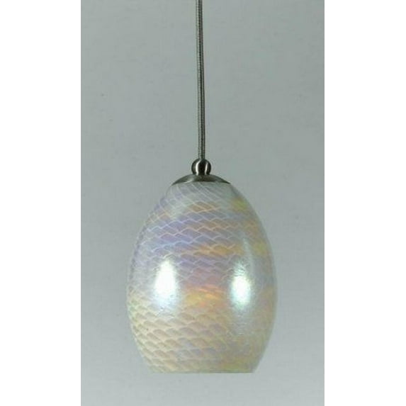 Cal Lighting-One Light Pendant White Finish-PN-992/6-WH