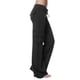 thumbnail image 1 of Pantalones cargo informales con cintura elástica para mujer: pierna ancha, bolsillos, poliéster, largo completo, primavera/otoño/invierno - S-XL, 1 of 5