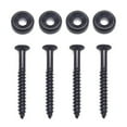 thumbnail image 2 of 4 Set Guitar Neck Mounting Plate Bushings/Ferrules 14 mm Diameter With Screws, 2 of 10