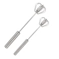 thumbnail image 1 of 2uds Batidor de Huevo Unique Bargains Inoxidable Acero Globo Mezclador Cocina Utensilio, 1 of 7