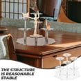 thumbnail image 2 of Masteelf 2pcs Acrylic Hand-made Model Display Stand Multi-layer Display Rack Model Display Rack, 2 of 8