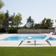thumbnail image 2 of Silla de Playa Plegable Zimtown Gris Patio Piscina Reclinable, 2 of 8