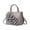 Grey, variant on Faraee Small Purse and Handbag for Women Flower Leather Ladies Top Handle Satchel 2026 Fashion Shoulder Crossbody Tote Bags Black
