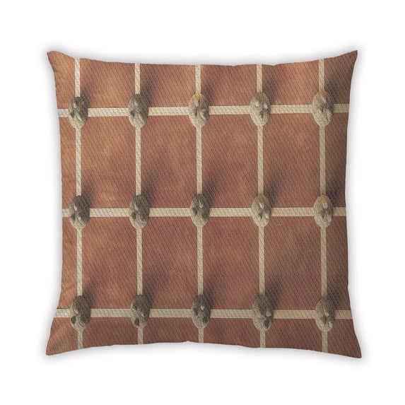 Ahgly Company Indoor Square Contemporary Throw Pillow, 18 inch by 18 inch