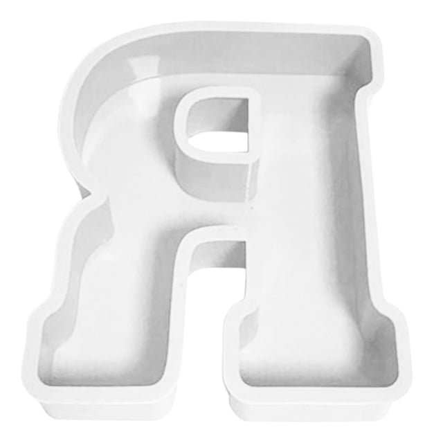 DIY Crystal Alphanumeric Cake Mould Silicone for Baking 26 English Alphanumeric Shapes