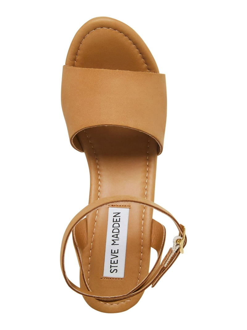 Heeled Sandals Steve Madden Tan Flat Sandals STEVE MADDEN Womens