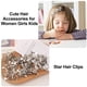 thumbnail image 3 of 20 pinzas para el pelo con forma de estrella, pinzas para el pelo largas y antideslizantes, pinzas pequeñas de metal para el pelo para mujeres, accesorios para el pelo fino para niñas, peinados, 3 of 5