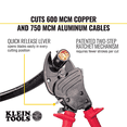 thumbnail image 3 of Klein Tools Open Jaw Ratcheting Cable Cutter, 3 of 9
