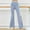 Light Blue, variant on TIMIFIS Women’s Bootcut Yoga Pants - Flare Leggings for Women High Waisted Workout Lounge Bell Bottom Jazz Dress Pants-Khaki-XXL - Fall