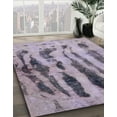 thumbnail image 2 of Ahgly Company Indoor Rectangle Abstract Lilac Purple Abstract Area Rugs, 7' x 9', 2 of 6