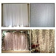 thumbnail image 4 of DS. DISTINCTIVE STYLE 6.5ft x 6.5ft Tulle Photographie Toile de Fond Rideaux Fête de Mariage Toile de Fond Photo Fond, 4 of 5