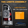 thumbnail image 2 of Conjunto de luces traseras Nakuuly 2005-2015 Tacoma LED 12V, 2 of 7