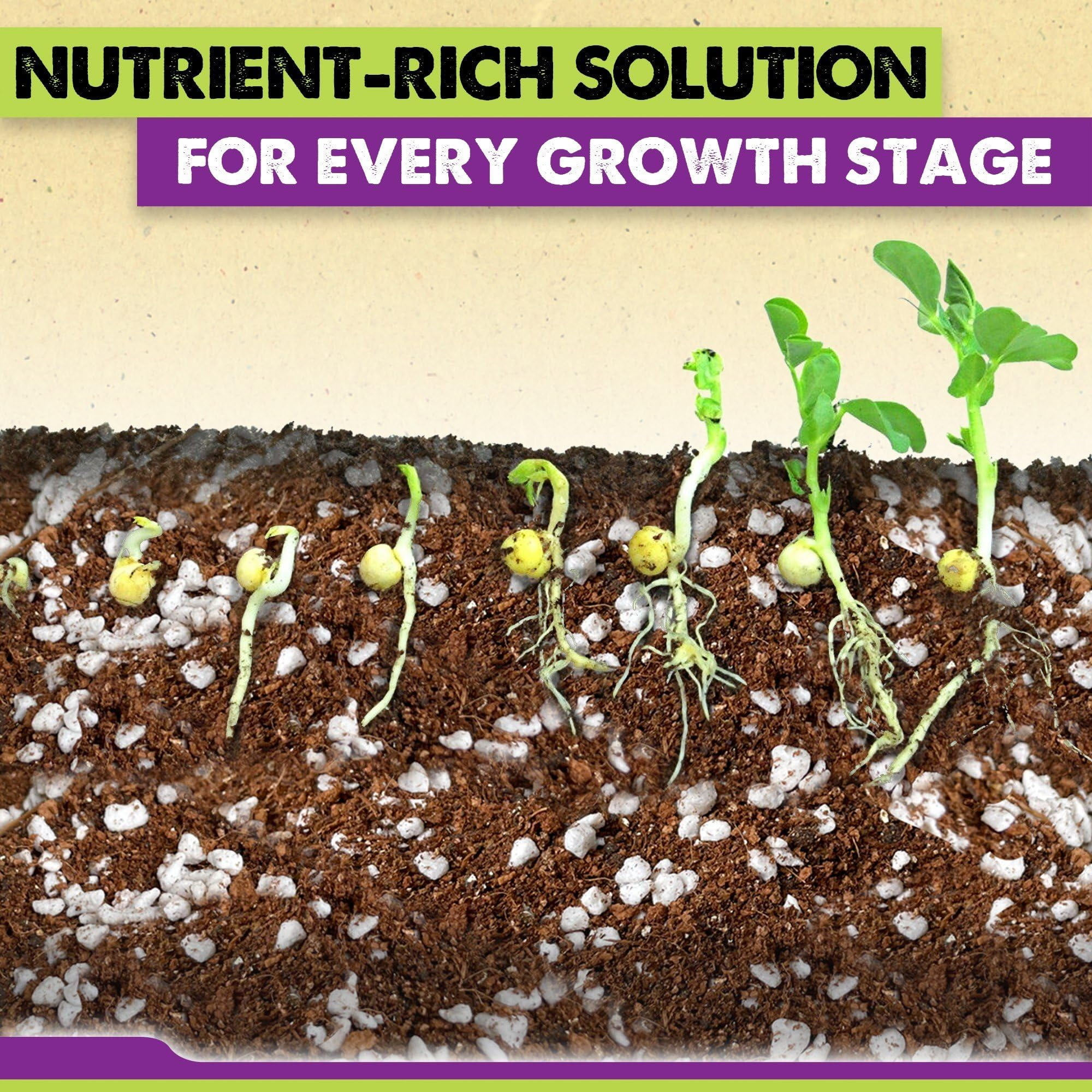 DUSPRO Pilzsubstrat 4in1 Mix - Kokosfaser, Zeolith, Gips, Vermiculit