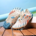 thumbnail image 4 of lnmuld Men Women Barefoot Shoes, Breathable Mesh Shoes for Water Yoga Fitness Hiking Color:Beige,Size:7, 4 of 7
