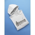 thumbnail image 3 of Atlanta City Roads Sketch Hoodie Women -Image by Shutterstock, Female Medium, 3 of 4