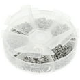 thumbnail image 1 of EeaseCA 1 Box of Split Rings Metal Open Jump Rings Jewelry Making Craft Jump Rings, 1 of 7