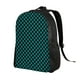 thumbnail image 2 of Balery Black And Teal Checkerboard Mochila - Mochila Estilosa y Duradera para Laptop de 15 Pulgadas con Tela Oxford Impermeable, 2 of 8
