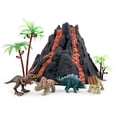 thumbnail image 2 of Disfrute del juego de dinosaurios de volcán que incluye 4 dinosaurios y 2 árboles Volcano Dinosaur Toys F Enjoyin Enjoyin, 2 of 2