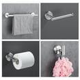 thumbnail image 4 of Amdohai 7PCS Bathroom Hardware Set Towel Bar Toilet Paper Holder 4 Hooks, 4 of 9
