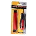 thumbnail image 1 of 4In1 Insulation Screwdriver Bits Electrician Batch Multifunctional Double Head Ph0 Ph2 Screwdriver Electric Pen Combination Set, 1 of 7