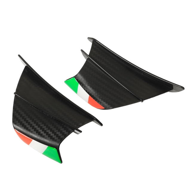 Motorcycle Fairing Winglets,2PCs Motorcycle Wing Side Motorcycle Side Spoiler Motorcycle Side Fixed Wing Class Leading Features