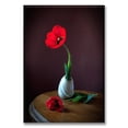 thumbnail image 1 of Cuadro Canva Listo Para Colgar Tipo Galería Pixtreats Tulipan Rojo 60X90 cm, 1 of 4