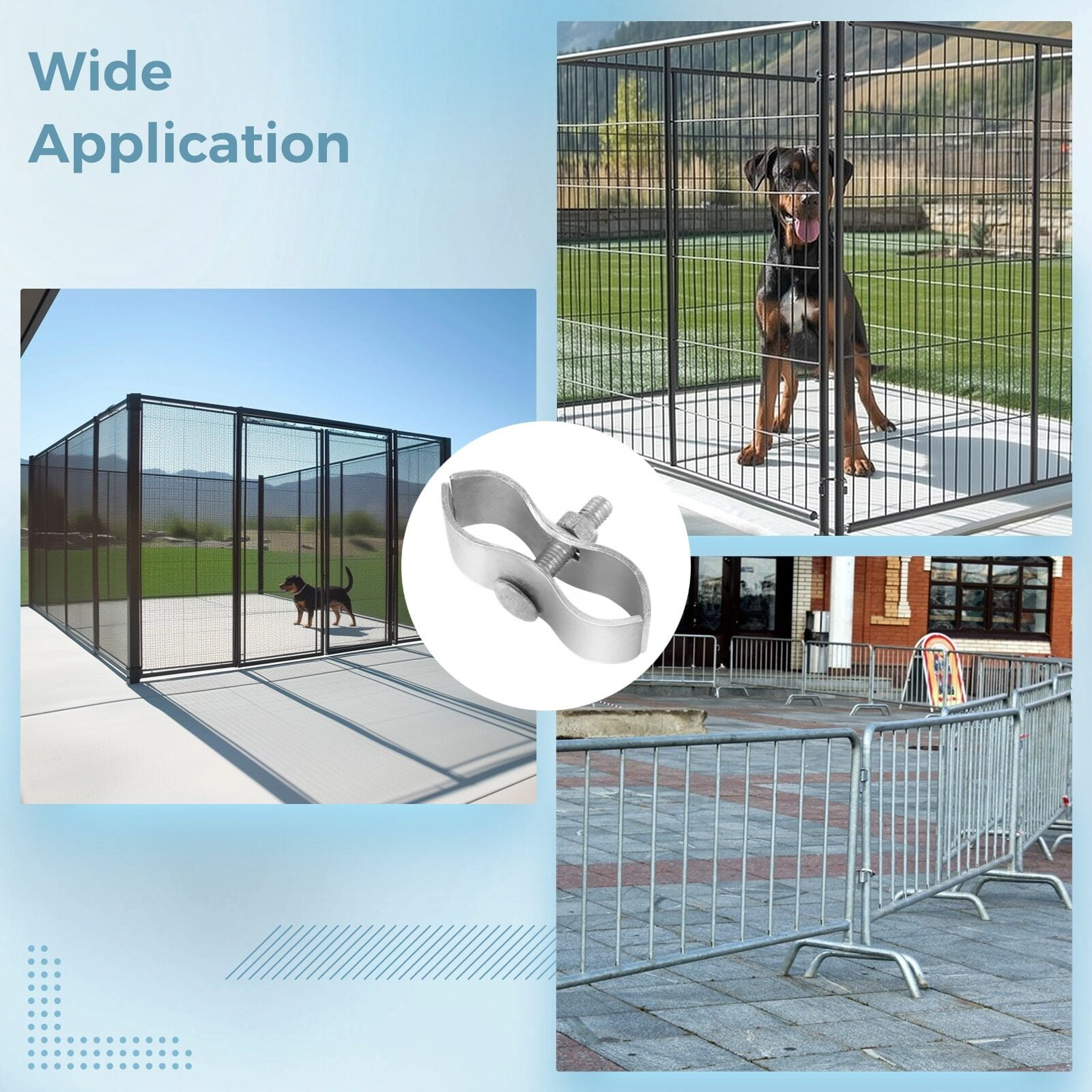 Dog kennel clamps sale