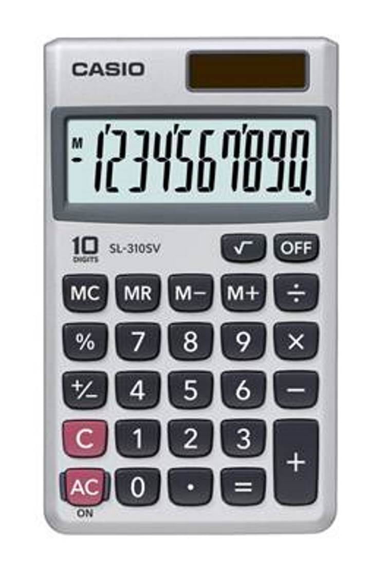 Casio LC160 8 Digit Pocket Calculator With Flip Case 