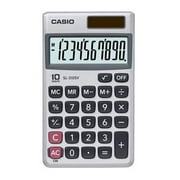 Casio SL-310SV Ultra Thin 10-Digit Wallet Size Calculator
