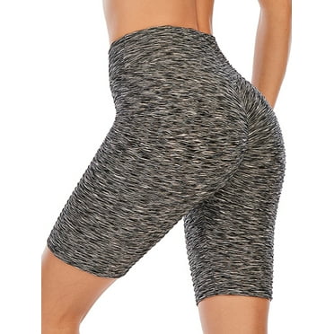 Women Athletic Active Yoga Short Shorts Booty Shorts Mini Hot Pants Sport Leggings Quick Dry Activewear Workout Sweat Running Shorts with pockets