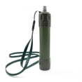 thumbnail image 1 of Purificador IrforaPajita de filtro de agua desechable Pajita de purificación de agua portátil para exteriores Senderismo Montañismo Camping Supervivencia de emergencia Pajita práctica Purificador de, 1 of 7