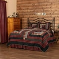 thumbnail image 4 of VHC Brands Rustic & Lodge Cumberland Red Bedding Accessory, Twin Quilt 68x86, 4 of 7