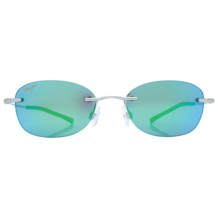 Maui Jim Aki Aki MAUIGreen Oval Unisex Sunglasses GM333-17M 50