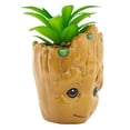 thumbnail image 2 of Marvel Studios I Am Groot 3-Inch Ceramic Mini Planter With Artificial Succulent, 2 of 8