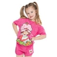 thumbnail image 5 of Strawberry Shortcake Toddler Girls Washed Crewneck Graphic Top and Shorts Set, 2-Piece, Sizes 12M-5T, 5 of 8