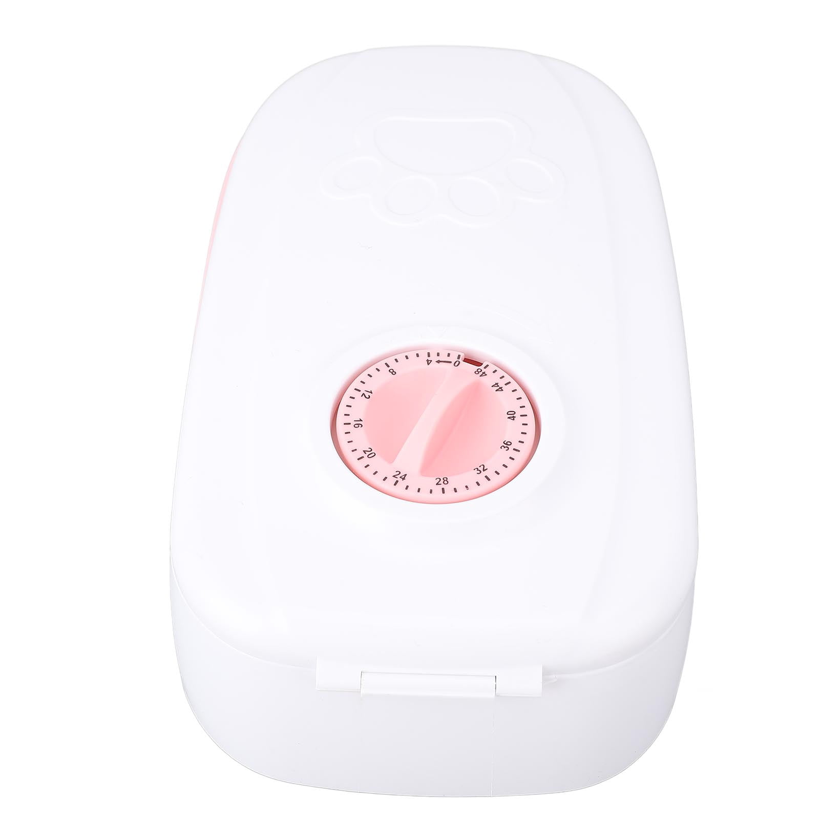 Riousery Automatic Pet Feeder Timed Maintain Freshness Dry Wet Food Dispenser Bowl for Cats and Dogs, Smart Programmable Timer, Pink, 9.84 inches / 25 cm