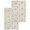 Beige, variant on Happy Easter Kitchen Dish Towels for Drying Dishes Set of 2, Spring Colorful Bunny Floral Watercolor Waffle Weave Microfiber Hand Tea Bathroom Towels Quick Dry & Absorbent Towel 15.7x23.6